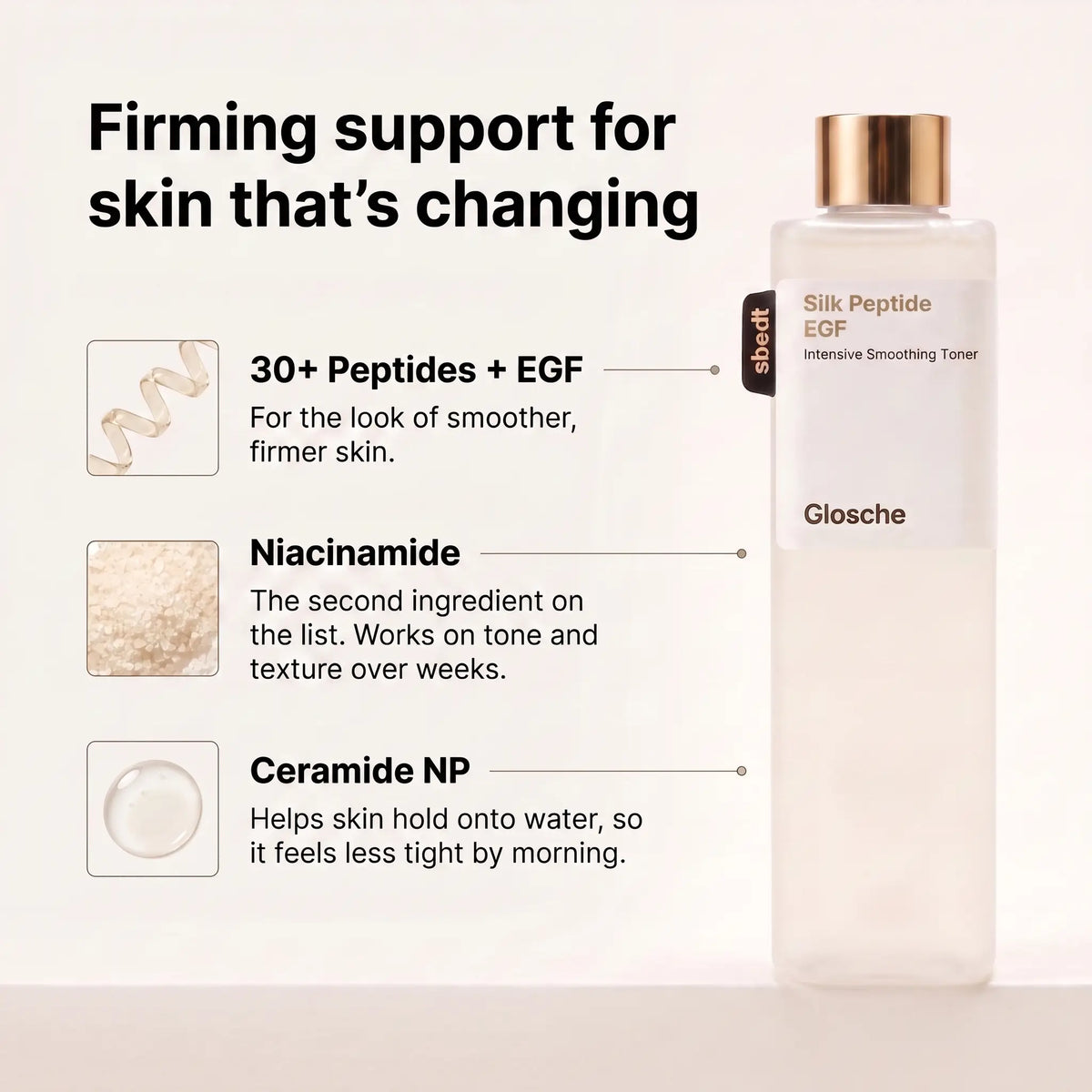 Silk Peptide EGF Firming Toner