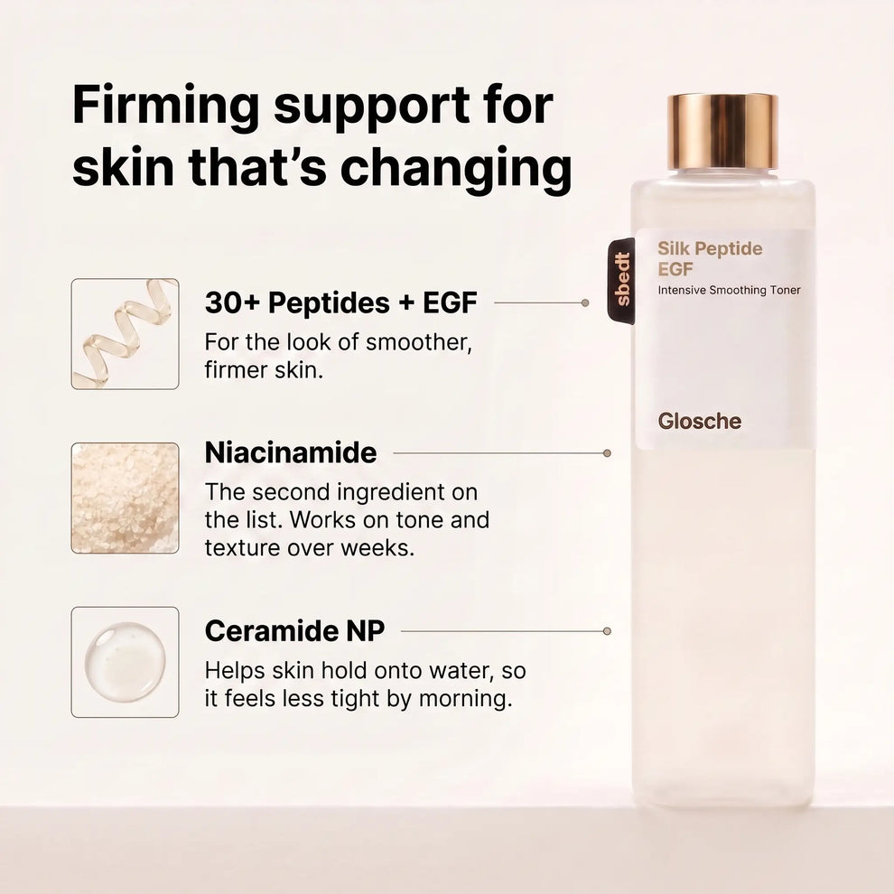 Skin that has lost its firmness